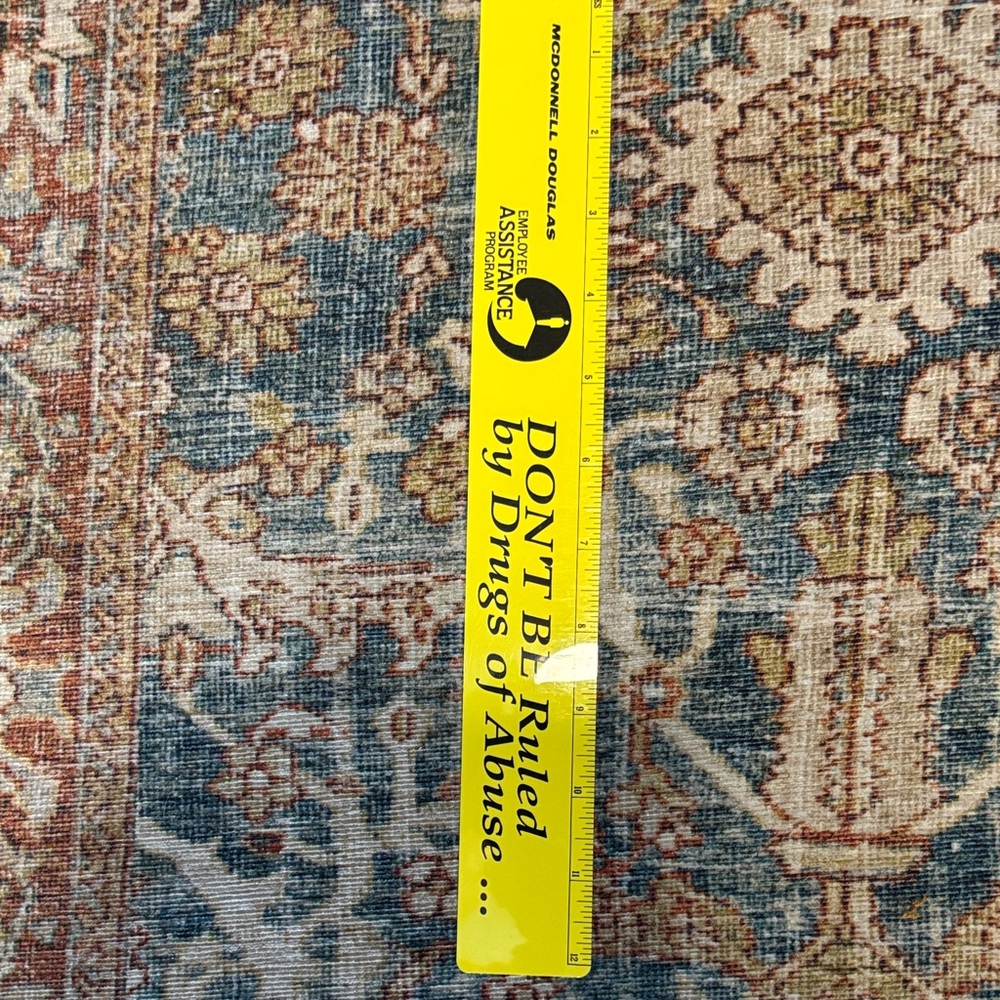 Vintage metal Boeing Ruler